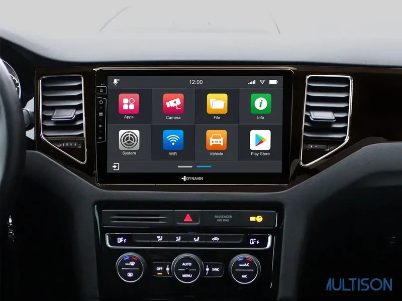 Dynavin D9-135B Premium Flex - Autoradio Android Carplay pour VW Golf Sportsvan