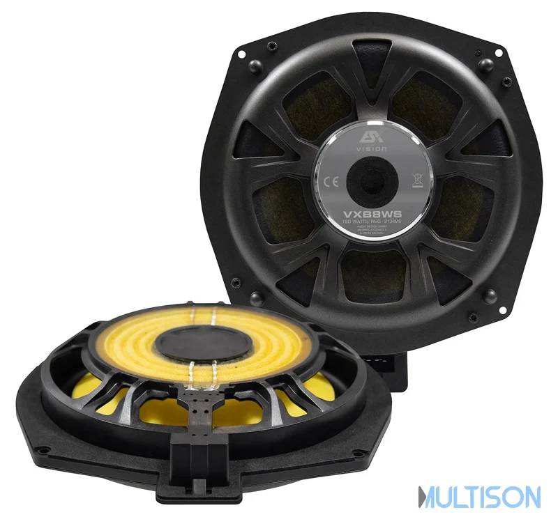 ESX VXB8WS - Subwoofers Slim Plug & Play pour BMW et MINI