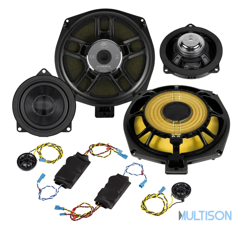 ESX VXB8.3C - Kit Haut-Parleurs Plug & Play pour BMW et MINI