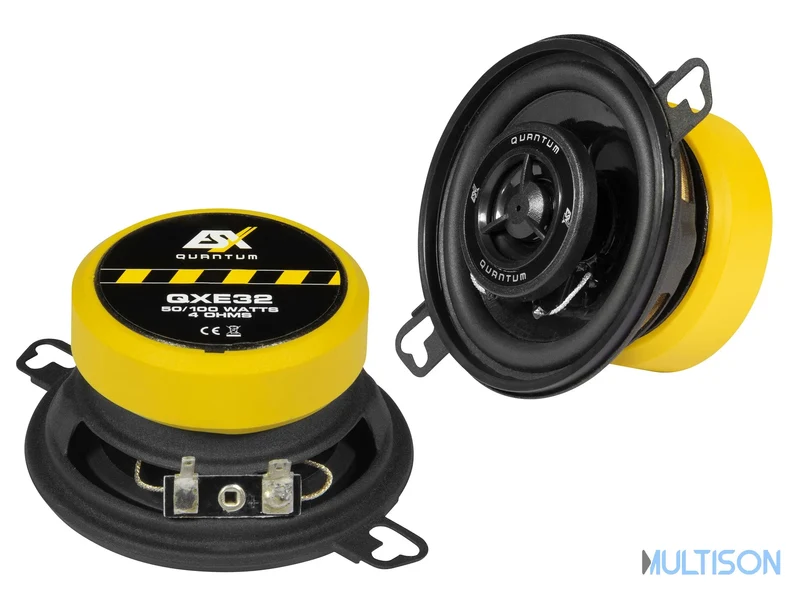 ESX QXE32 - Haut-Parleur Coaxial 2 Voies 8,7 cm 50W RMS
