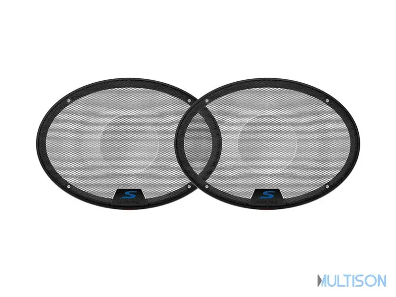 Alpine KTE-S69G - Grilles Série S Enceintes pour S-S69 et S-S69C