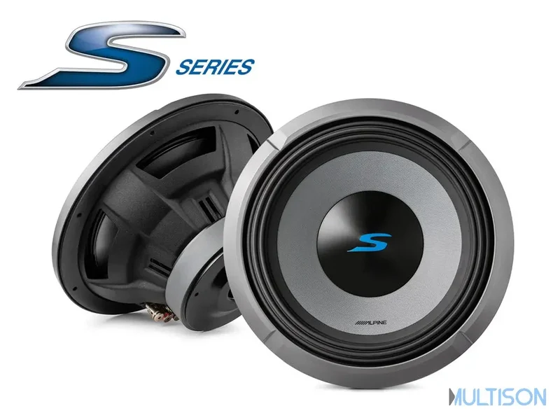 Alpine S2-W12D4 - Subwoofer 30 cm Double Bobine 1800 Watts