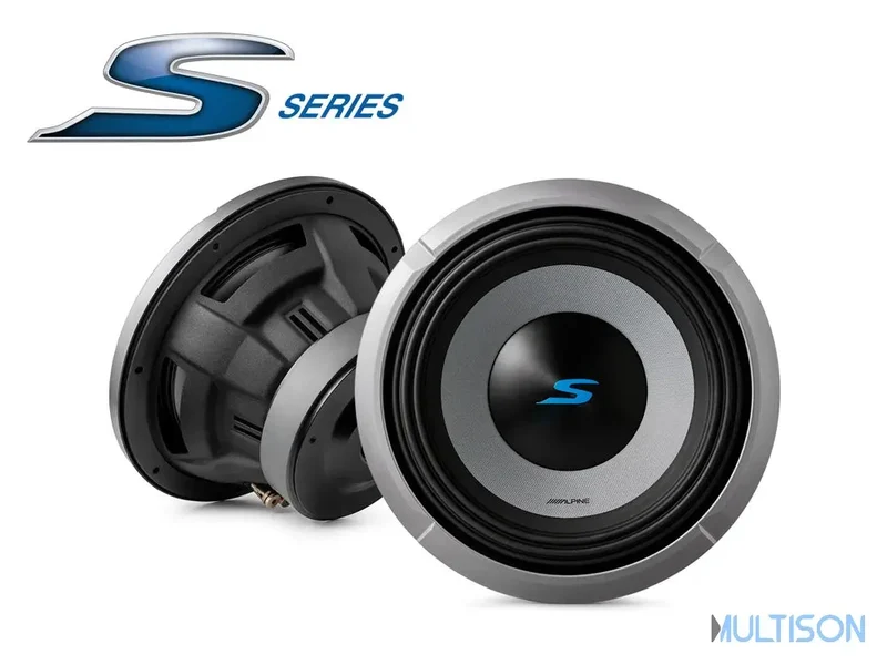 Alpine S2-W10D2 - Subwoofer 25 cm Double Bobine 1800 Watts