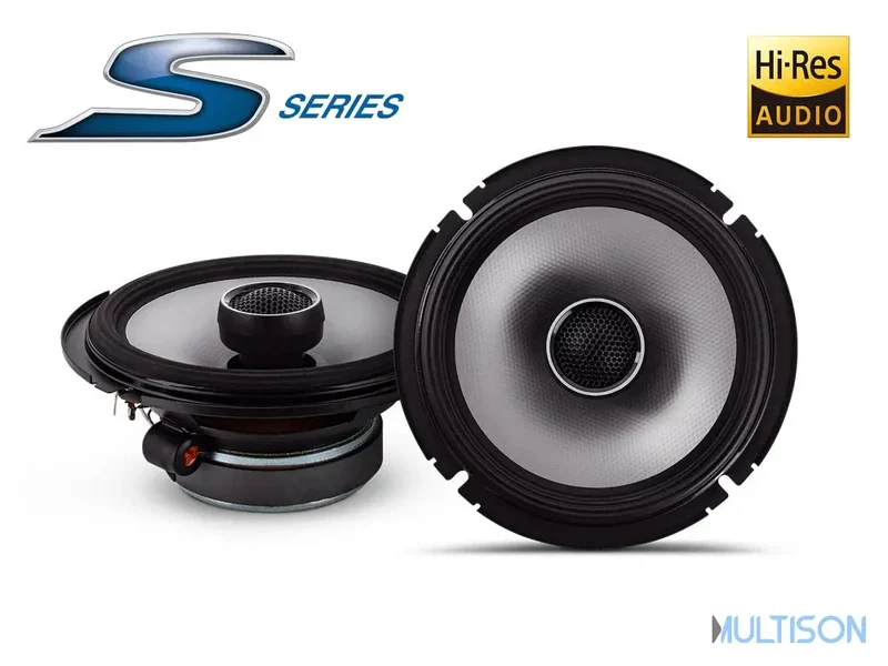 Alpine S2-S65 - Haut-Parleurs Coaxiaux 16.5cm Hi-res 240 Watts