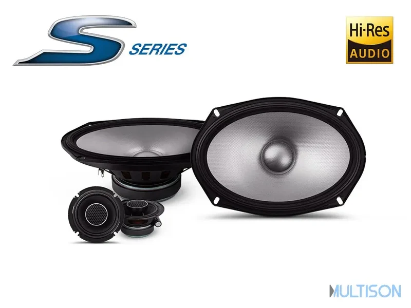 Alpine S2-S69C - Kit Haut-Parleurs 3 Voies 6x9 Pouces