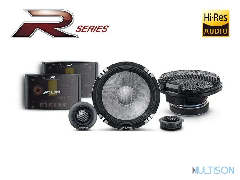 Alpine R2-S652 - Kit Haut-Parleurs 2 Voies 16,5 cm 300 Watts