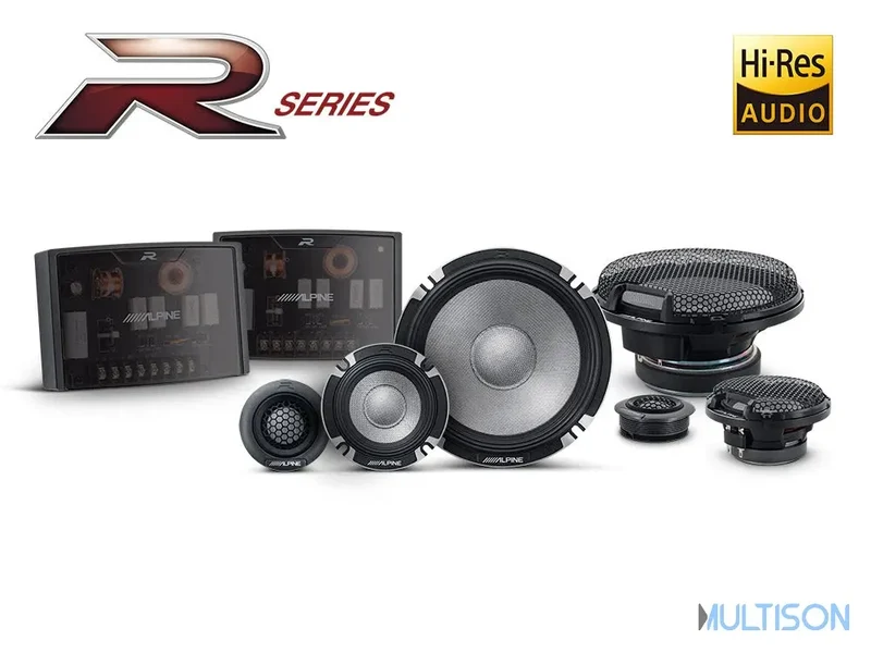 Alpine R2-S653 - Kit Haut-Parleurs 3 Voies 16,5 cm 300Watts