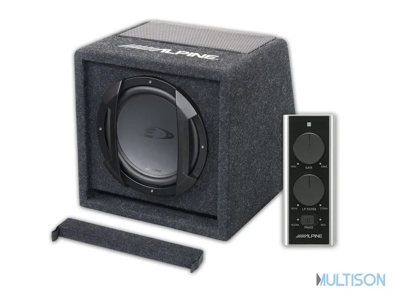 Alpine SWE-815 - Caisson de basses amplifié 20 cm 300W