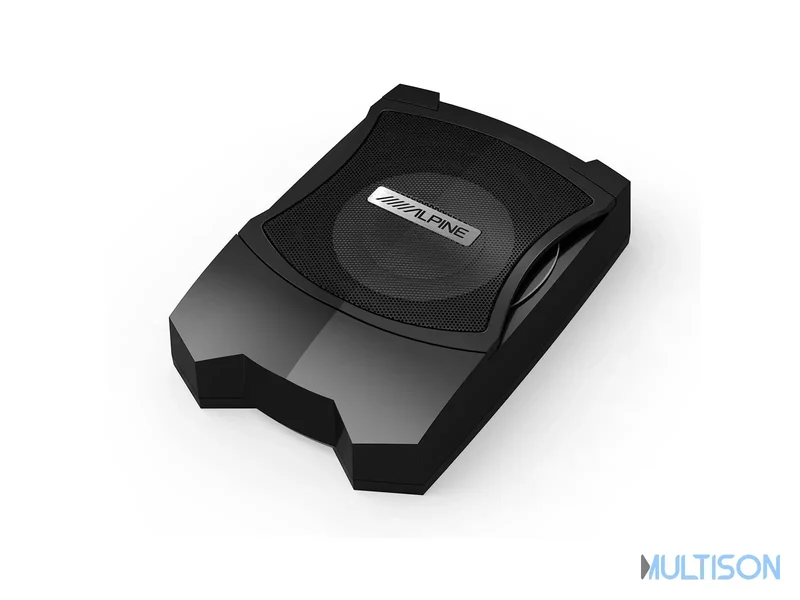 Alpine PWE-V80 - Caisson de basses actif compact 160 watts