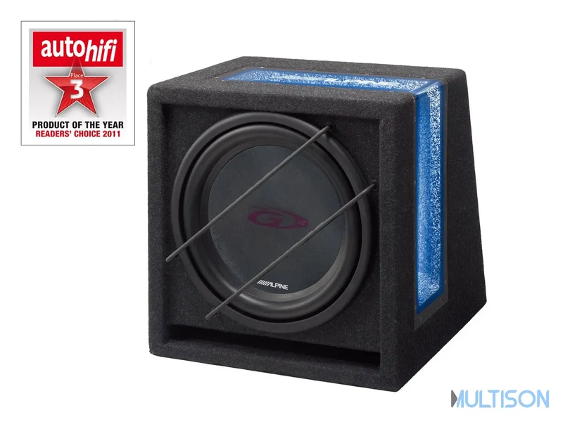 Alpine SBG-844BR - Subwoofer en Caisson Bass Reflex 20cm 400W