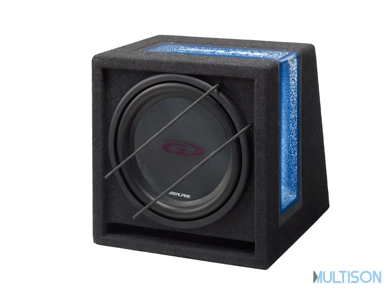 Alpine SBG-1244BR - Subwoofer en Caisson Bass Reflex 30cm 800W