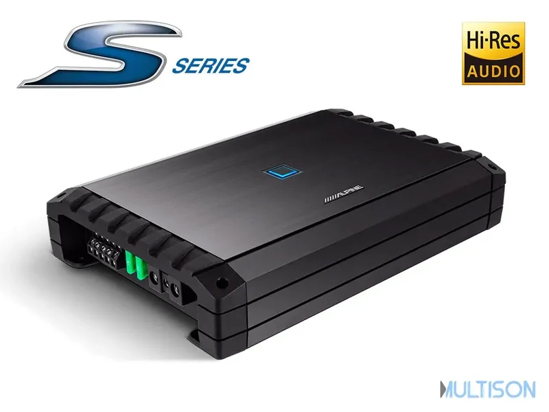 Alpine S2-A55V - Amplificateur 5 Canaux Class-D S-Series Hi-Res Audio