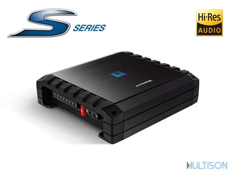 Alpine S2-A36F - L'amplificateur 4 canaux S-Series Hi-Res Audio