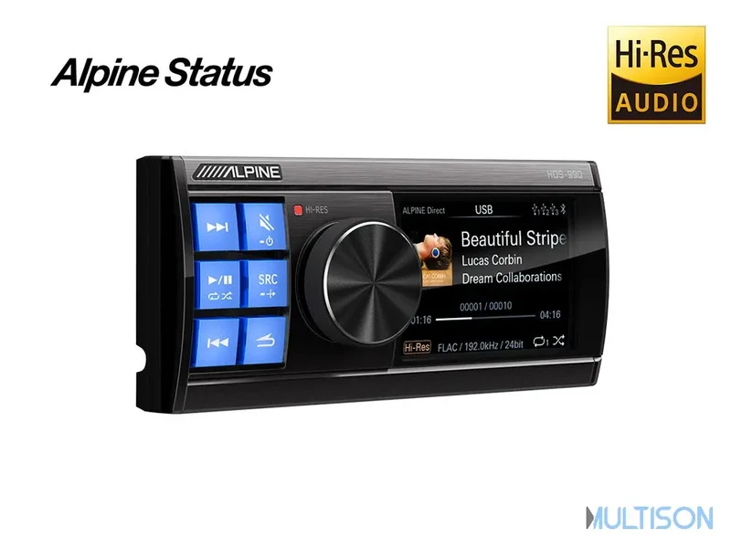 Alpine HDS-990 - Lecteur multimédia Hi-Res - Status Alpine