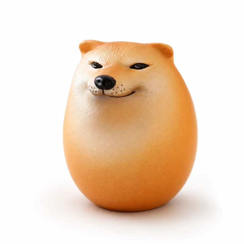 Miomu Juguete Antiestrés Huevito Shiba Inu