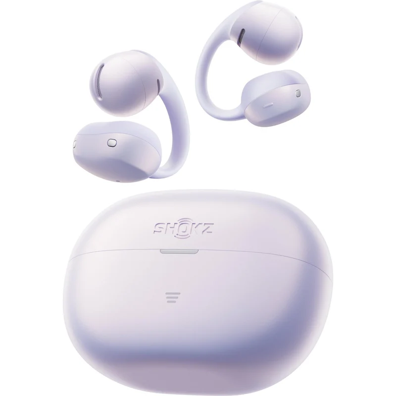 Shokz OpenDots Air Open-Ear Headphones (Purple)