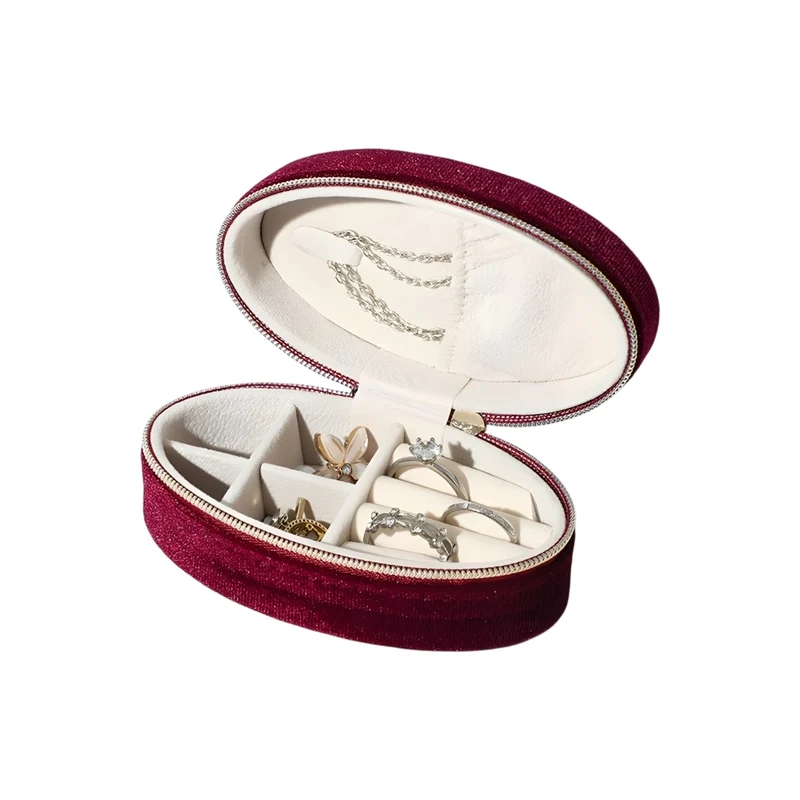 Miomu Joyero de Terciopelo, Elegancia Viajera