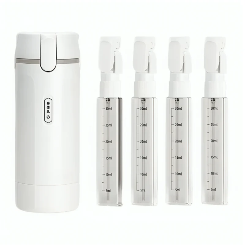 Miomu Dispensador de Productos de Aseo Personal 4 en 1