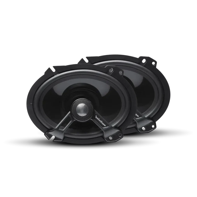 ROCKFORD T1682 – Haut-parleurs coaxiaux 6"x8" – 80W RMS – 4 Ohms