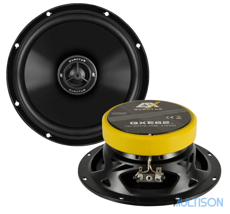 ESX QXE62v2 - Haut-parleur coaxial 2 voies de 16,5 cm 100W RMS