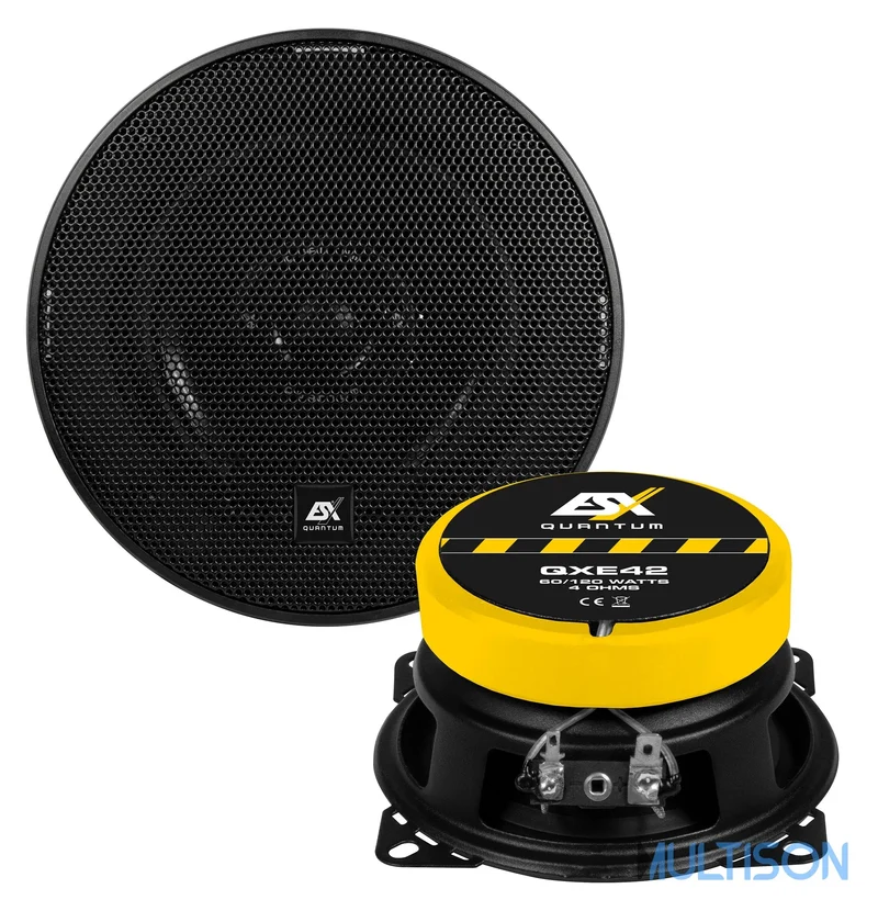 ESX QXE42 - Haut-Parleur Koaxial 10cm 2 Voies 60W RMS