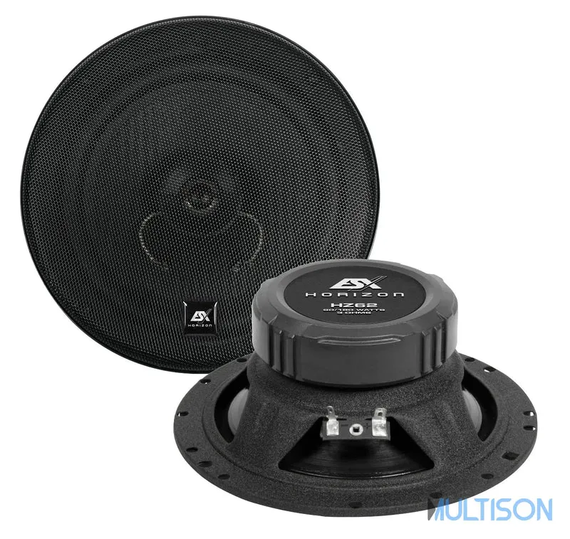 ESX HZ62 - Haut-Parleur Coaxial 2 Voies 16,5 cm 180 Watts