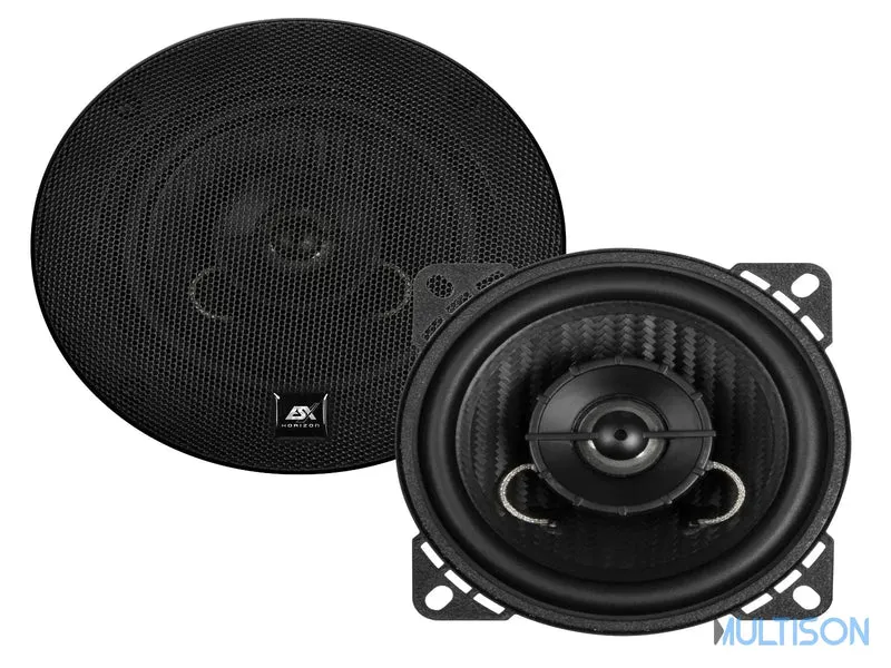 ESX HZ42 – Haut-Parleurs Coaxiaux 2 voies 10cm 100W Max