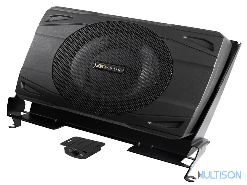 ESX QXF201A - Caisson de Basses Actif 20 cm (8") avec Ampli Intégré