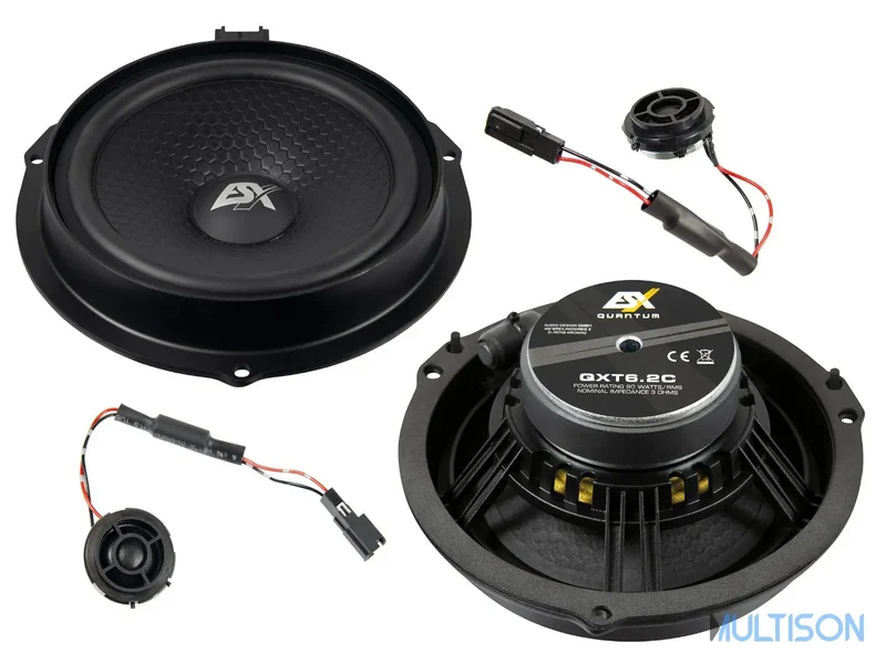 ESX QXT6.2C - Kit Haut-Parleurs 2 Voies 16 cm Ford Transit