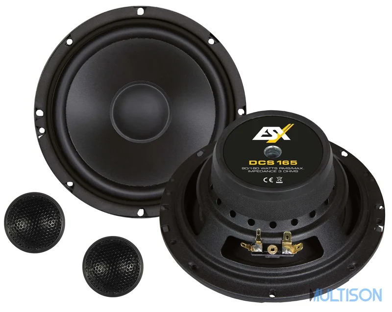 ESX DCS165 - Système Composant 2 Voies 16,5 cm Fiat Ducato