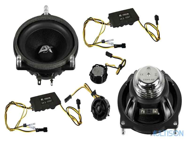 ESX VXM4.2C - 10 cm (4") Système Composants 2 Voies pour Mercedes-Benz