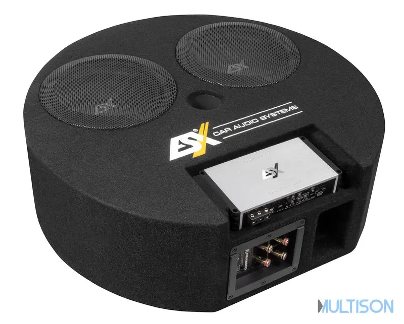 ESX DBX800Q - Caisson de Basse Passif Dual 20 cm 400W RMS