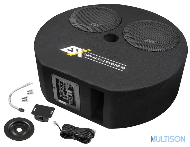ESX DBX800A - Caisson de Basse Actif avec Amplificateur Intégré