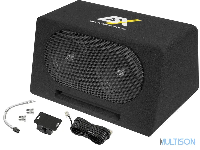 ESX DBX206A - Système Bassreflex Actif avec Double Subwoofer