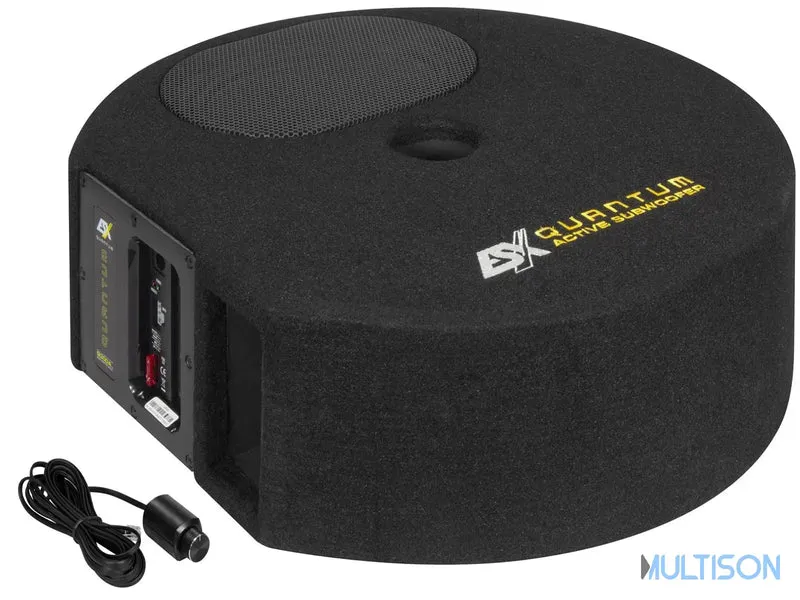ESX Q300Av2 - Caisson de basse actif 6x9 pouces roue de secours