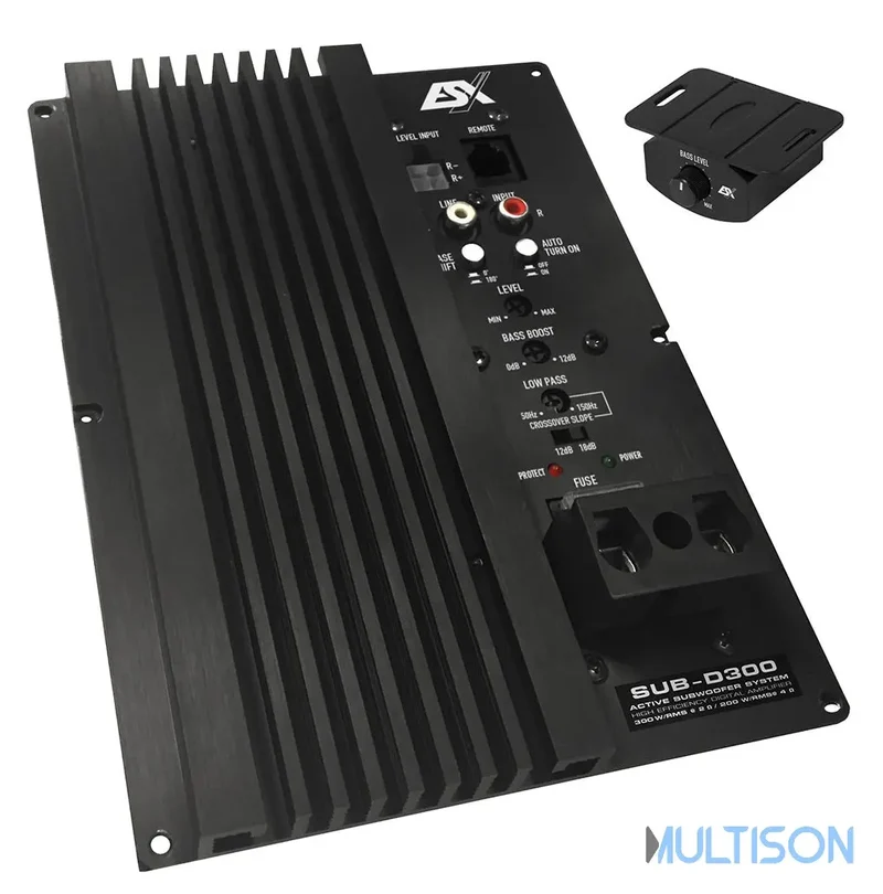 ESX SUB-D300 – Module d’Amplification Actif Class D pour Subwoofer