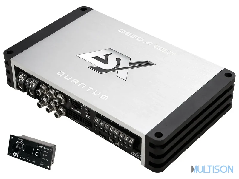 ESX QE80.4DSP – Amplificateur 4 Canaux avec DSP Haute Résolution