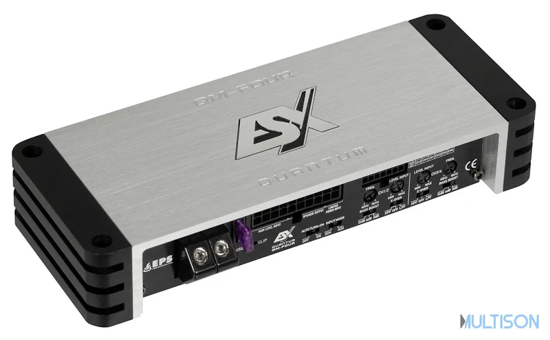 ESX QM-FOUR – Amplificateur 4 Canaux Ultra-Compact