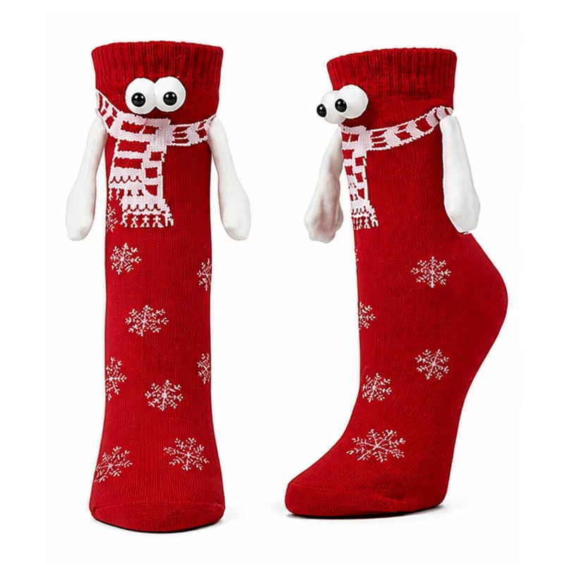 Miomu Calcetines Navideños Dame la Manita
