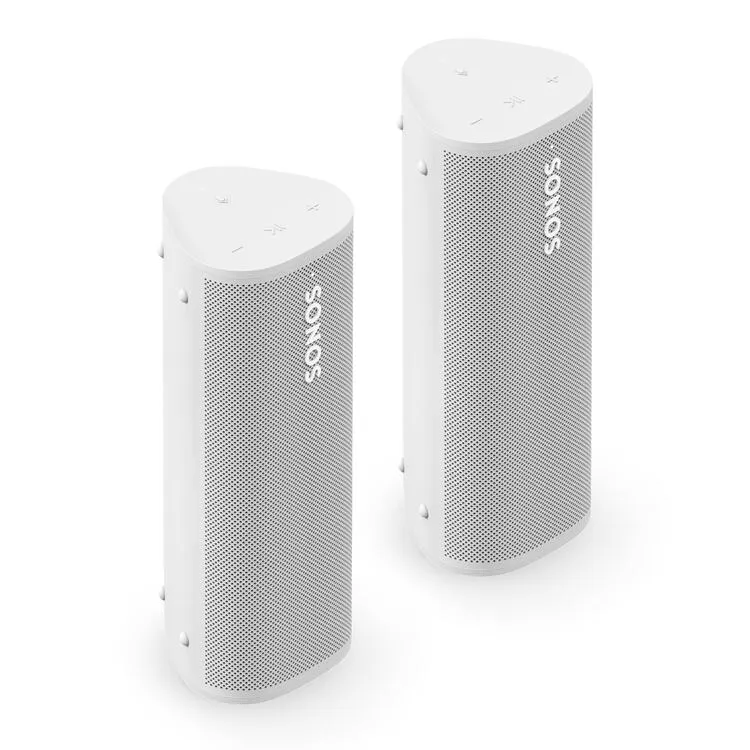 Sonos | Adventure Set - 2 Roam 2 Enceintes portables - Bluetooth - Étanche - Blanc