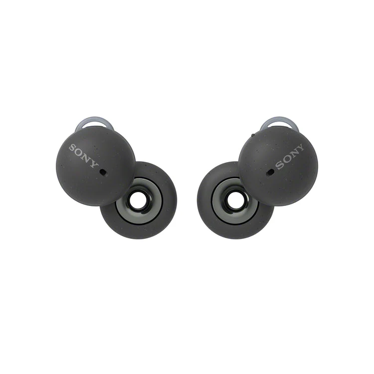 Sony WF-L900 | Écouteurs intra-auriculaires - LinkBuds - 100% Sans fil - Bluetooth - Microphone - Contrôle adaptatif - Jusqu'à 17,5 heures d'autonomie - Gris