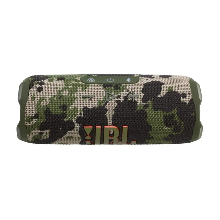 JBL Flip 7 | Haut-parleur portable - Bluetooth - Étanche - Jusqu'à 14 heures d'autonomie - Camouflage