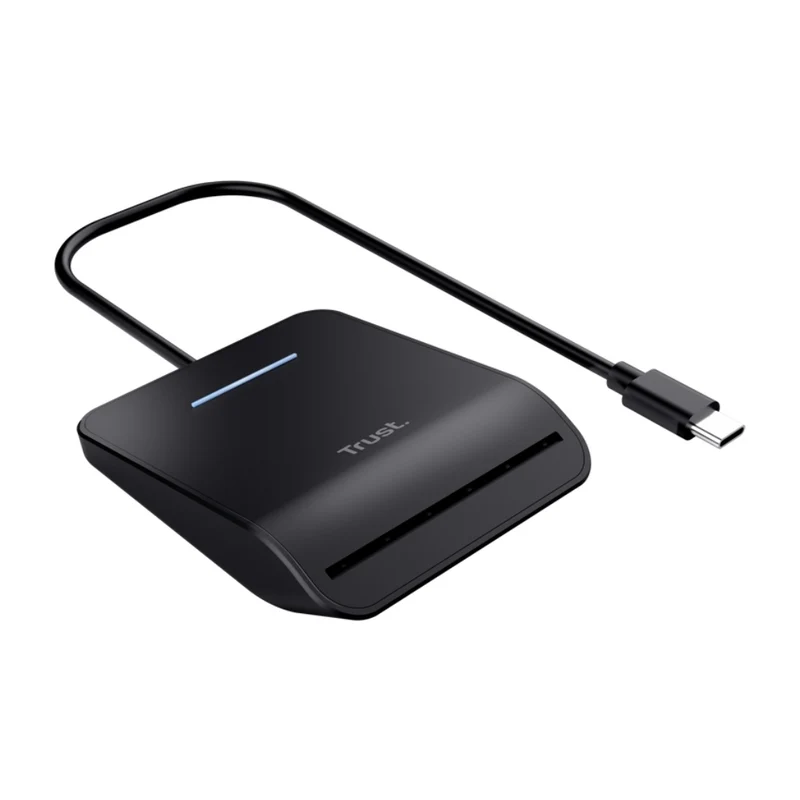 Trust Lector de Documentos de Identidad Conexión USB‑C Primo, 26061