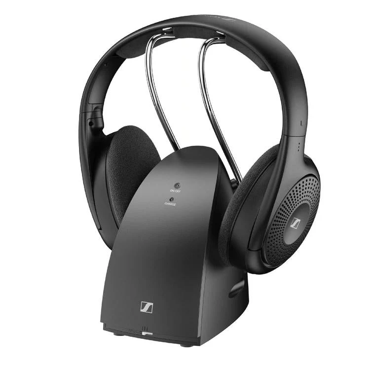 Sennheiser RS120W | Écouteurs sans fil supra-auriculaires - Pour Téléviseur - Ouvert - Stéréo - Noir