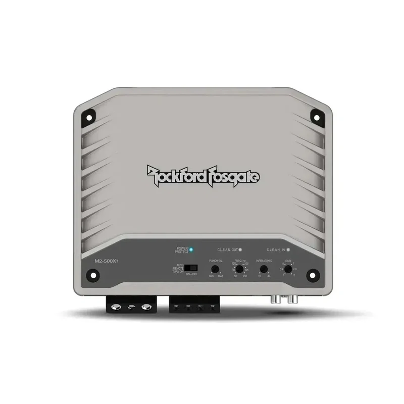 ROCKFORD FOSGATE M2-500X1 – Ampli mono marine Element Ready – 500W RMS – 2 Ohms