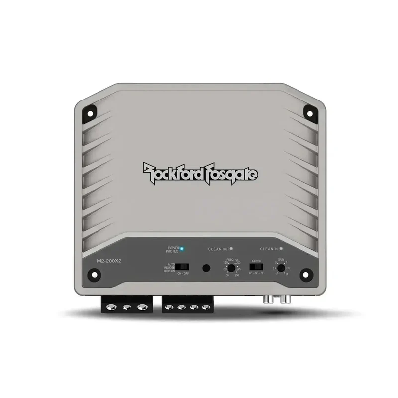 ROCKFORD M2-200X2 – Amplificateur 2 canaux Class-D – 200W – 2/4 Ohms