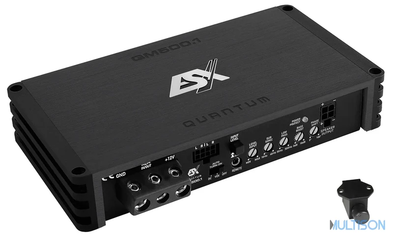 ESX QM500.1 – Amplificateur Mono Class D Ultra-Compact