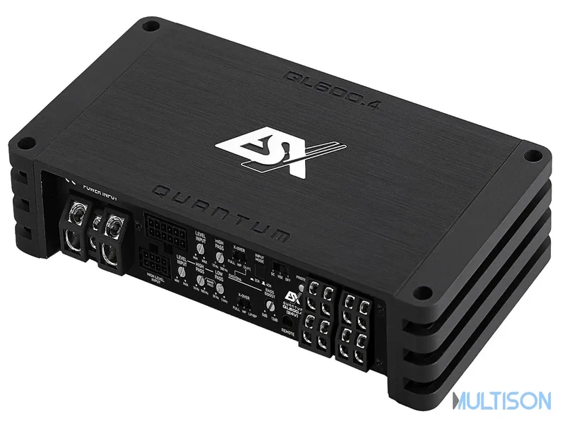 ESX QL600.4-24V – Amplificateur 4 canaux Class D Digital 24V