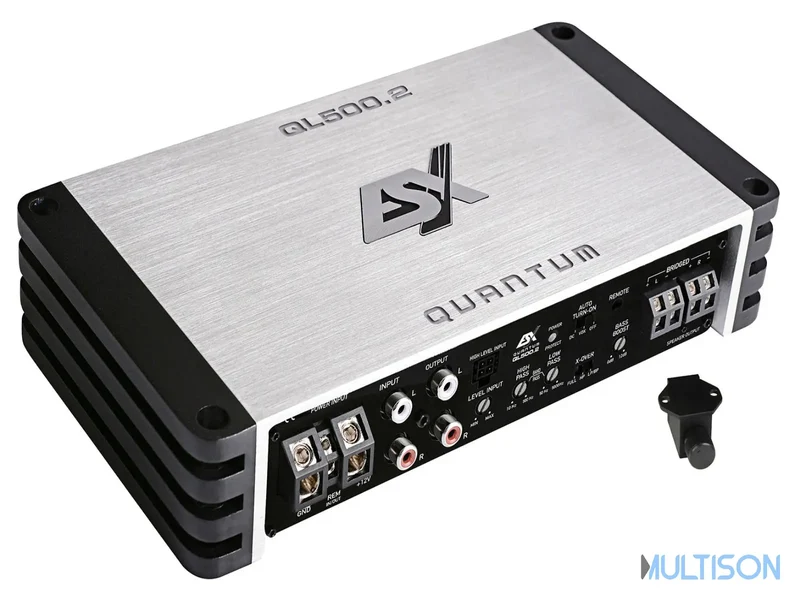 ESX QL500.2 – Amplificateur 2 Canaux Class D Digital 2 x 250W RMS