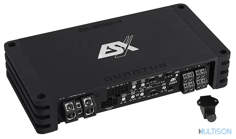 ESX QL800.4 – Amplificateur 4 Canaux Class D Digital 2 x 400 Watt RMS